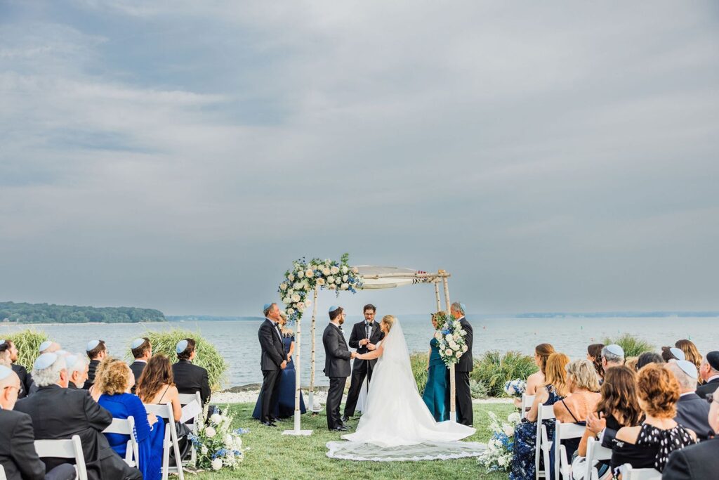 Peconic Bay Yacht Club wedding ceremony